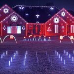 christmas light homes