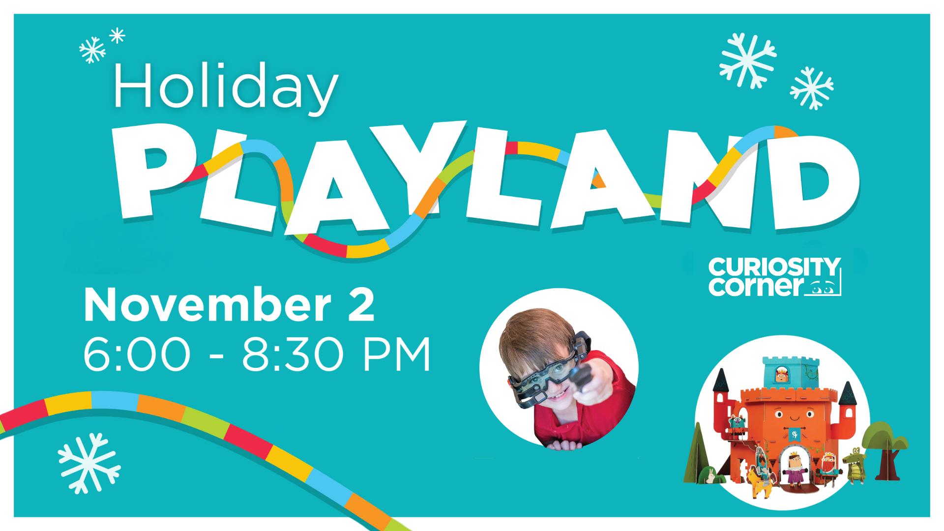 Kick Off the Holiday Season at Amazeum’s Holiday Playland—Free Fun for the Whole Family!