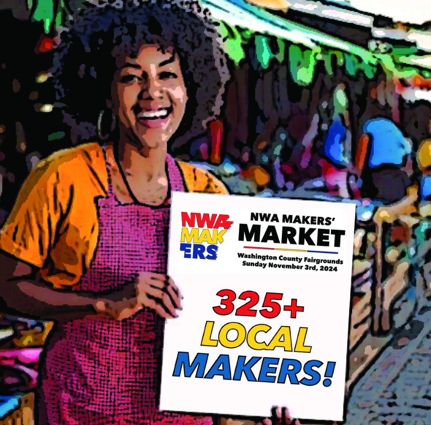 Experience Local Creativity at the NWA Makers’ Market—250+ Artisans, Live Entertainment & More!