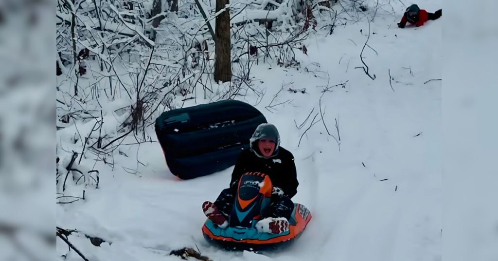 Sledding in NWA